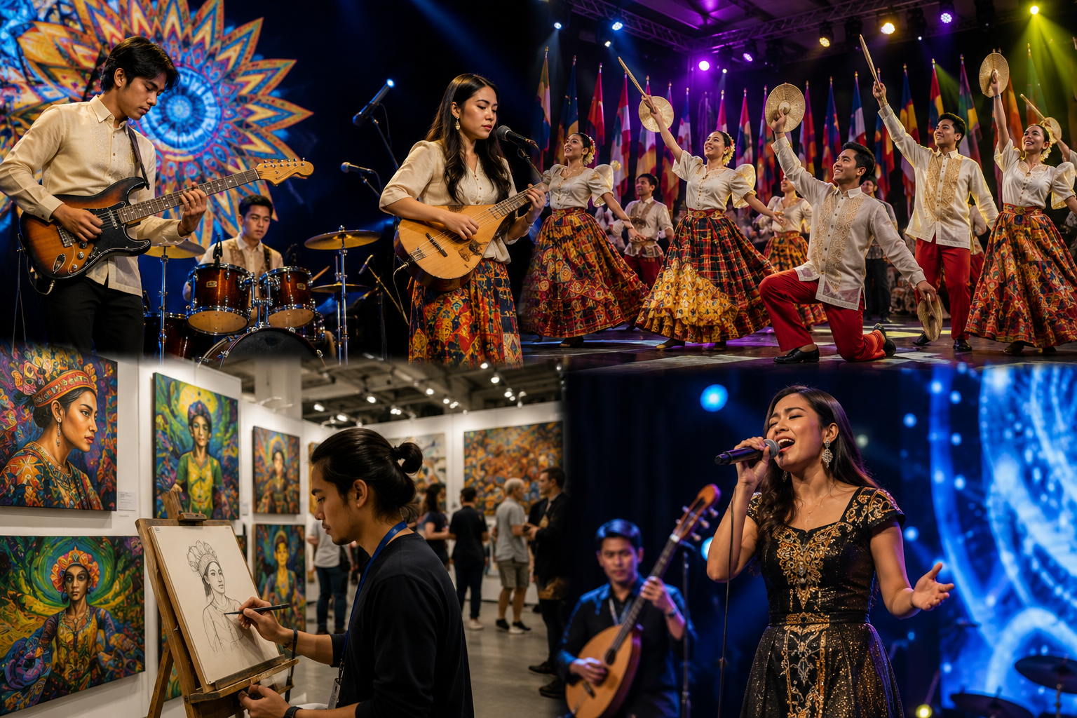 Filipino Artists and Musicians Showcase Local Talent at International Festivals